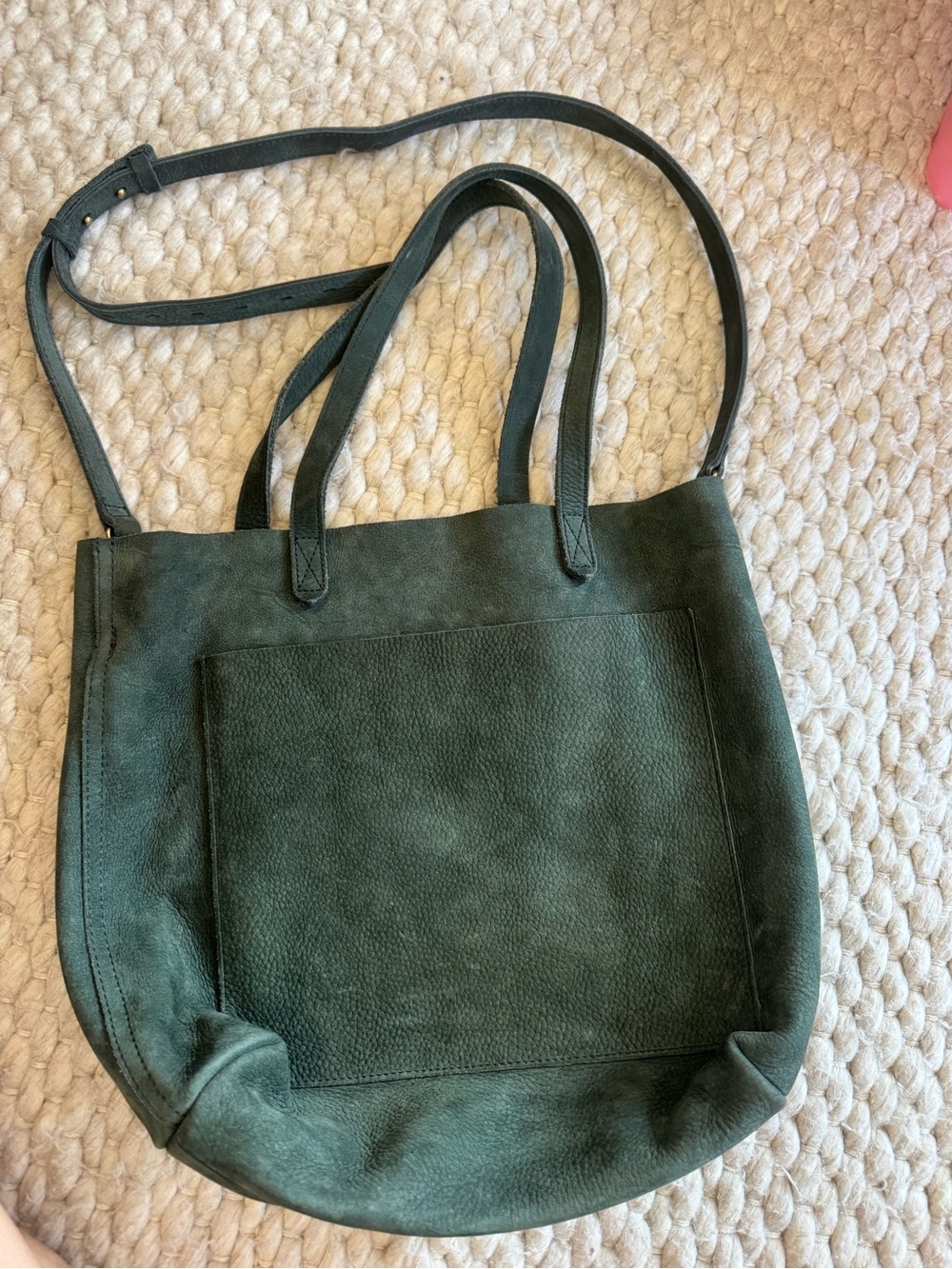 Madewell Suede Tote Bag